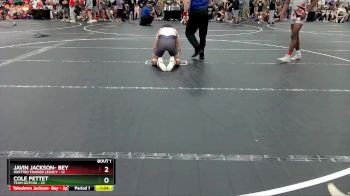138 lbs Semis (4 Team) - Cole Pettet, Team Gotcha vs Javin Jackson- Bey, Whitted Trained Legacy
