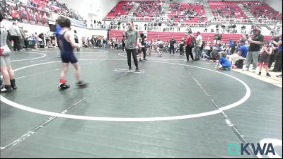 46 lbs Consi Of 16 #2 - Mason Proffitt, Blue Devil Wrestling vs Kyren Hiracheta, Carl Albert