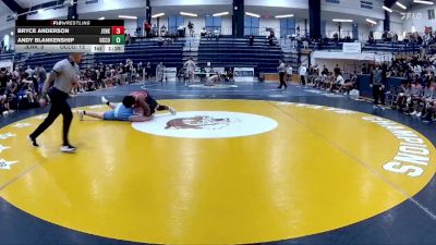 285 lbs Quarters & 1st Wb (16 Team) - Bryce Anderson, Jenkins vs Andy Blankenship, Oconee County