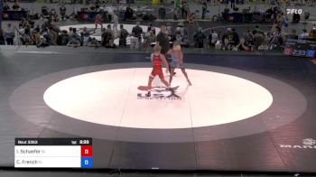 126 lbs Rnd Of 64 - Isaiah Schaefer, Indiana vs Camren French, Florida