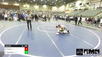 114 lbs Semifinal - Rylan Houck, Oroville Rattlers vs Archer Ferguson, Cornerstone