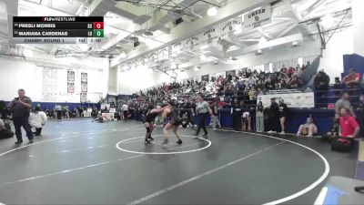 125 lbs Champ. Round 1 - Presli Morris, San Clemente vs Mariana Cardenas, La Habra