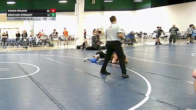 165 lbs Consi Of 32 #1 - Kavan Wilson, NC vs Braylon Stewart, LA