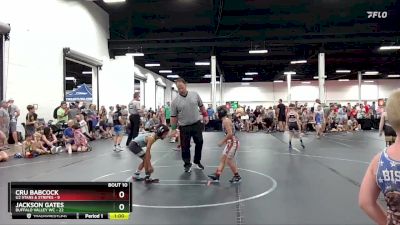 60 lbs Round 4 (6 Team) - Jackson Gates, Buffalo Valley WC vs Cru Babcock, U2 Stars & Stripes