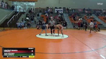 177 lbs Round 1 - Vincent Bianca, Grissom Hs vs Sam MacKey, James Clemens HS