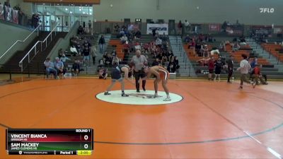 177 lbs Round 1 - Vincent Bianca, Grissom Hs vs Sam MacKey, James Clemens HS