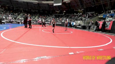 46 lbs Round Of 32 - Dominic Maximo, Tuscon Cyclones vs Ben Meridieth, GGB Ohio