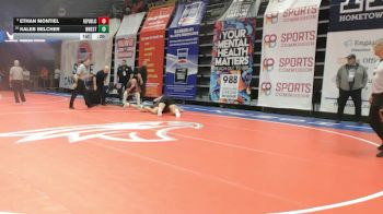 190 Class 4 lbs Cons. Round 2 - Kaleb Belcher, Northwest vs Ethan Montiel, Republic