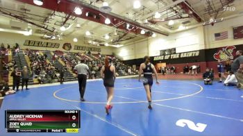 110 lbs Round 4 - Audrey Hickman, Apple Valley vs Zoey Quaid, Ramona