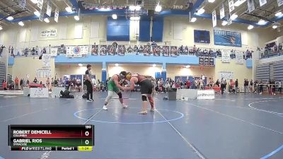 190 lbs Champ. Round 2 - Robert Demicell, Columbia vs Gabriel Rios, Syracuse