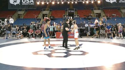 100 lbs Champ. Rd Of 16 - Shay Lundvall, Iowa vs Dustin Alvarado, Colorado