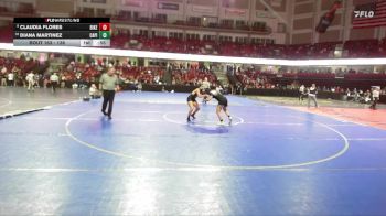 138 lbs Cons. Round 1 - Diana Martinez, Capital vs Claudia Flores, Bishop Kelly