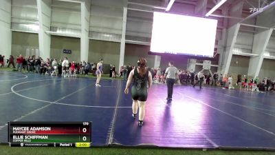 170 lbs Cons. Round 3 - Ellie Schiffman, Copper Hills vs Maycee Adamson, Pleasant Grove