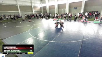 52 lbs Cons. Semi - Liam Andersen, Juab Wrestling Club (JWC) vs Kamber Bongolan, Iron County Wrestling Academy