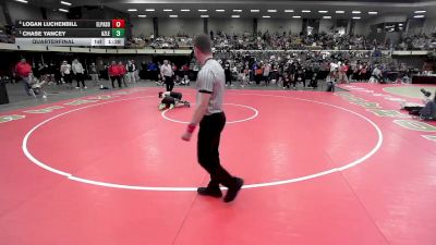 144 lbs Quarterfinal - Chase Yancey, Azle vs Logan Luchenbill, El Paso