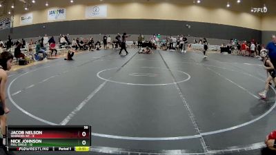 56 lbs Round 4 (10 Team) - Jacob Nelson, Warriors WC vs Nick Johnson, Full Circle