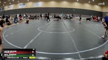 56 lbs Round 4 (10 Team) - Jacob Nelson, Warriors WC vs Nick Johnson, Full Circle