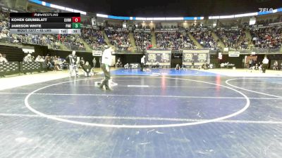 45 lbs Consy 2 - Kohen Grumblatt, Curwensville vs Jameson White, Pine Richland