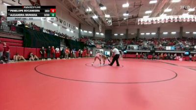 100 lbs Cons. Round 2 - Penelope Bocanegra, Socorro vs Alejandra Munguia, Northwest Eaton