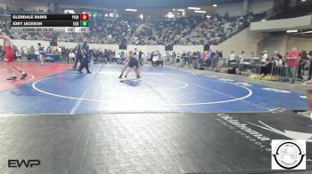 96 lbs Consi Of 16 #2 - Glendale Rains, Pauls Valley Panthers Wrestling vs Joey Jackson, Elgin Wrestling