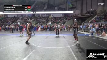 130 lbs Cons. Round 2 - Cire Watson, Team Of Hard Knox vs Wyatt Boss, Fredonia