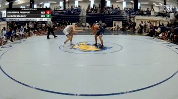 126 lbs 4th Wrestleback (16 Team) - Jonathan Arehart, Heritage-Catoosa vs Jayden Starley, West Laurens