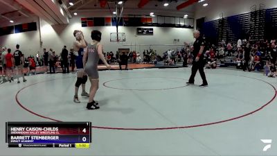 97 lbs Round 4 - Henry Caison-Childs, Shenandoah Valley Wrestling Cl vs Barrett Stemberger, Impact Academy