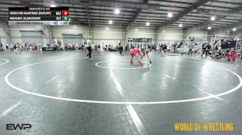 98 lbs Quarterfinal - Krislynn Martinez (Ratliff), Maize Wrestling Club vs Nevaeh Almaguer, Victory Wrestling - Central WA