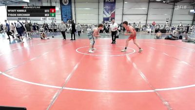 154 lbs Rr Rnd 3 - Wyatt Kimble, Team Gotcha National vs Tyson Kirchner, Micky's Maniacs Blue