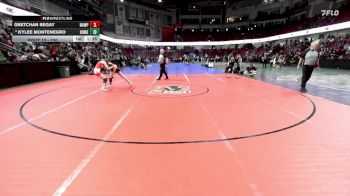 120 lbs Champ. Round 1 - Kylee Montenegro, Homedale vs Gretchan Begay, Nampa