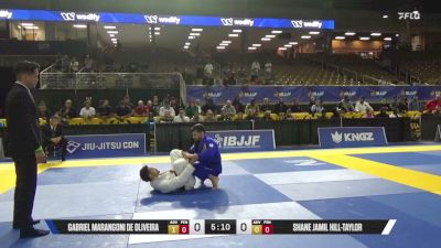 Shane Jamil Hill-Taylor vs Gabriel Marangoni De Oliveira 2026 Pan Jiu Jitsu IBJJF Championship