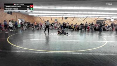 105 lbs Round Of 16 - Penelope Anzano, North Rose vs Trevor Steele, Dallas