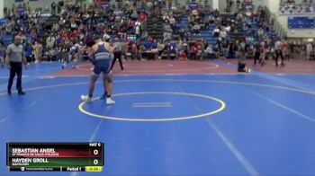 144 lbs Cons. Round 5 - Hayden Groll, NAPOLEON vs Sebastian Angel, St Francis De Sales (Toledo)