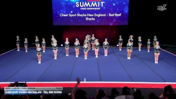 Cheer Sport Sharks-New England - Teal Reef Sharks [2026 L1 Junior - Flex - Medium Semis] 2026 The Summit