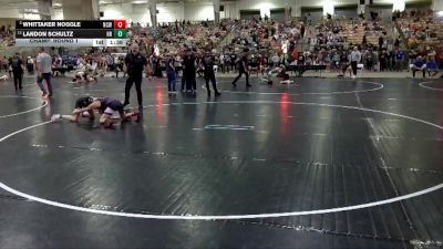 120 lbs Champ. Round 1 - Whittaker Noggle, Nashville Catholic Wrestling vs Landon Schultz, Harrison Bay