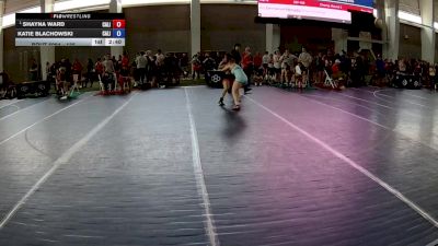 135 lbs Semis - Shayna Ward, California vs Katie Blachowski, California