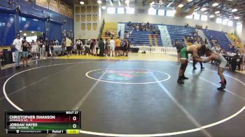 182 lbs Round 7 (8 Team) - Jordan Hayes, Viera Hammers vs Christopher Swanson, Altamonte WC