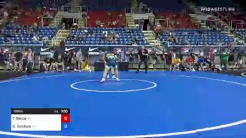 160 lbs Consi Of 16 #1 - Tyler Secoy, Georgia vs Kaleb Cordova, Arizona