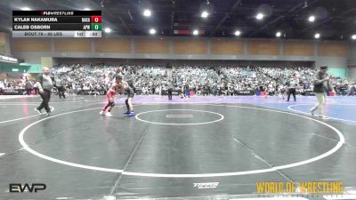 88 lbs Consi Of 16 #2 - Kylan Nakamura, Nakamura Wrestling vs Caleb Osborn, All-Phase Wrestling