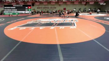 174 lbs Prelim - Maximus Comas, Elmhurst University vs Jaydon Fisher, Eureka