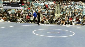 140 lbs Final - Sarai Cortez, Gilroy vs Mia Gil, Marina