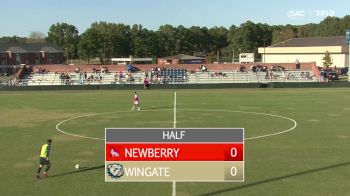 Replay: Newberry vs Wingate | Oct 19 @ 4 PM