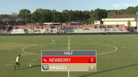 Replay: Newberry vs Wingate | Oct 19 @ 4 PM