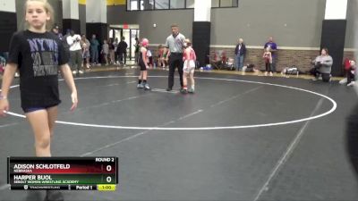 73 lbs Round 2 - Adison Schlotfeld, Nebraska vs Harper Buol, Sebolt Women Wrestling Academy