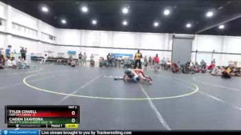 130 lbs Round 2 (4 Team) - Caiden Saavedra, Palmetto State Academy Gold vs Tyler Cowell, Port City Pirates