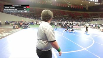 3A Boys 132 lbs Quarterfinal - Uriah Young, Douglas Boys vs Adonijah Stanton, Willamina Boys
