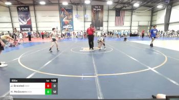 85 lbs Rr Rnd 1 - Jackson Braisted, Ohio Titan Scarlet vs Henry McGovern, Iron Faith Wrestling