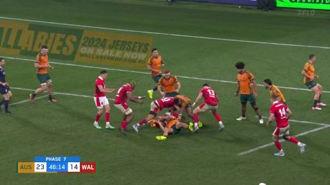 Liam Williams Try vs Wallabies | Australia vs Wales 2024