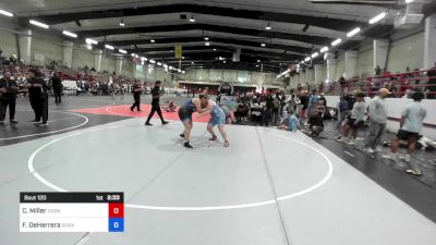 Rr Rnd 2 - Caylee Miller, Cornerstone WC vs Faith DeHerrera, Duran Elite