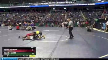 3 lbs Quarterfinal - Shyne Wharry, Southern Durham vs Mason Baker, Tuscola
